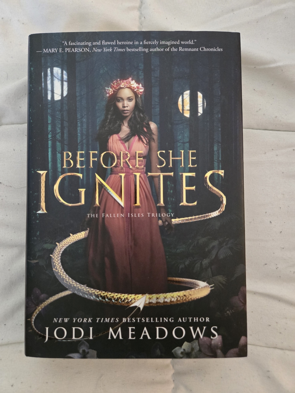 Before She Ignites by Jodi Meadows - Signed